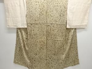 アンティーク　紋錦紗抽象模様長襦袢